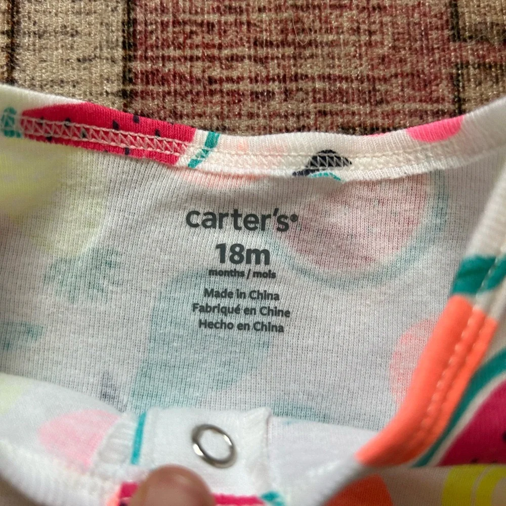Carters girls jumpsuit 18M NWT